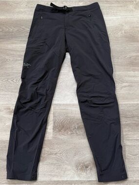 Arc'teryx Gamma SL Pants Women’s Size 6 Softshell Hiking Climbing Stretch Belted
